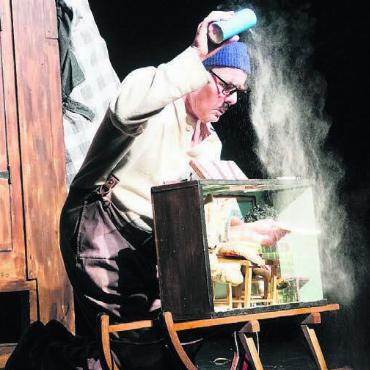 Kultur für Gross und Klein - Jörg Bohn ist ein gern gesehener Gast in Wohlen. Bilder: zg