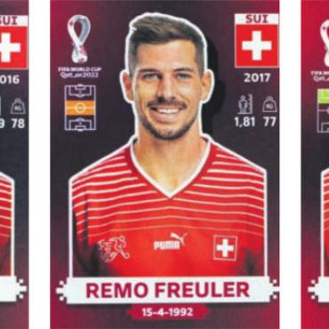 Ein Wohler und seine fünf Schüler - Die eigene Panini-Serie kreiert von United school of sports: Diese fünf Nationalspieler waren einst beim Wohler Tobias Rohner in der Schule und starten mit der Schweizer Fussball-Nati an der Weltmeisterschaft.