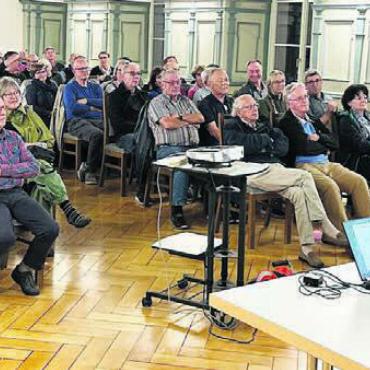 Ein wegweisender Winter - Ein grosses Highlight in den letzten Monaten. 70 Interessierte lauschten den Ausführungen von Nahost-Experte Erich Gysling. Bild: zg