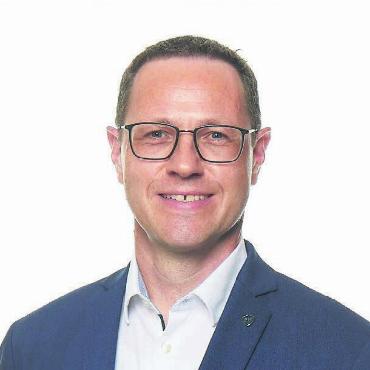 Gemeinde positiv mitgestalten - Thomas Rubin möchte Oberrüter Gemeinderat und Ammann werden. Bilder: zg