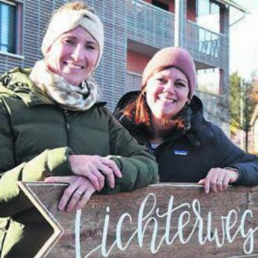 Eine Idee, die nur begeistert - «Wir sind fast bereit», sagen Anita Frey (links) und Sandra Trottmann. Bild: ake