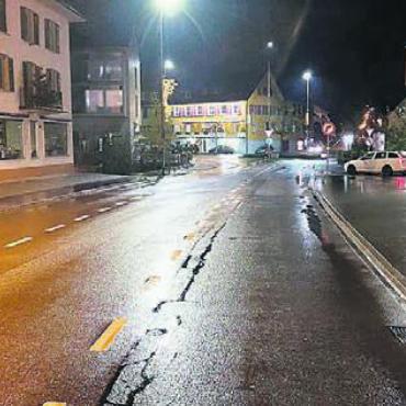 Fussgänger angefahren und verletzt - Der Unfall ereignete sich an der Luzernerstrasse auf Höhe des Coop. Bild: zg