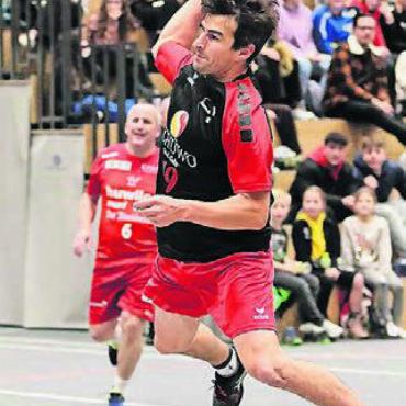 Der grosse Wurf - Auch ein Ex-Wohler Handball-Altstar: Olympiateilnehmer Fabio Caduff.