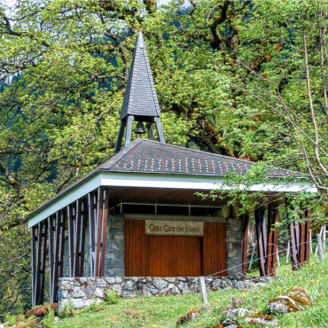 So präsentiert sich die Lobpreiskapelle auf dem Steinenberg von Osten. BILDER: ZVG / EVANGELISCHE MARIENSCHWESTERNSCHAFT