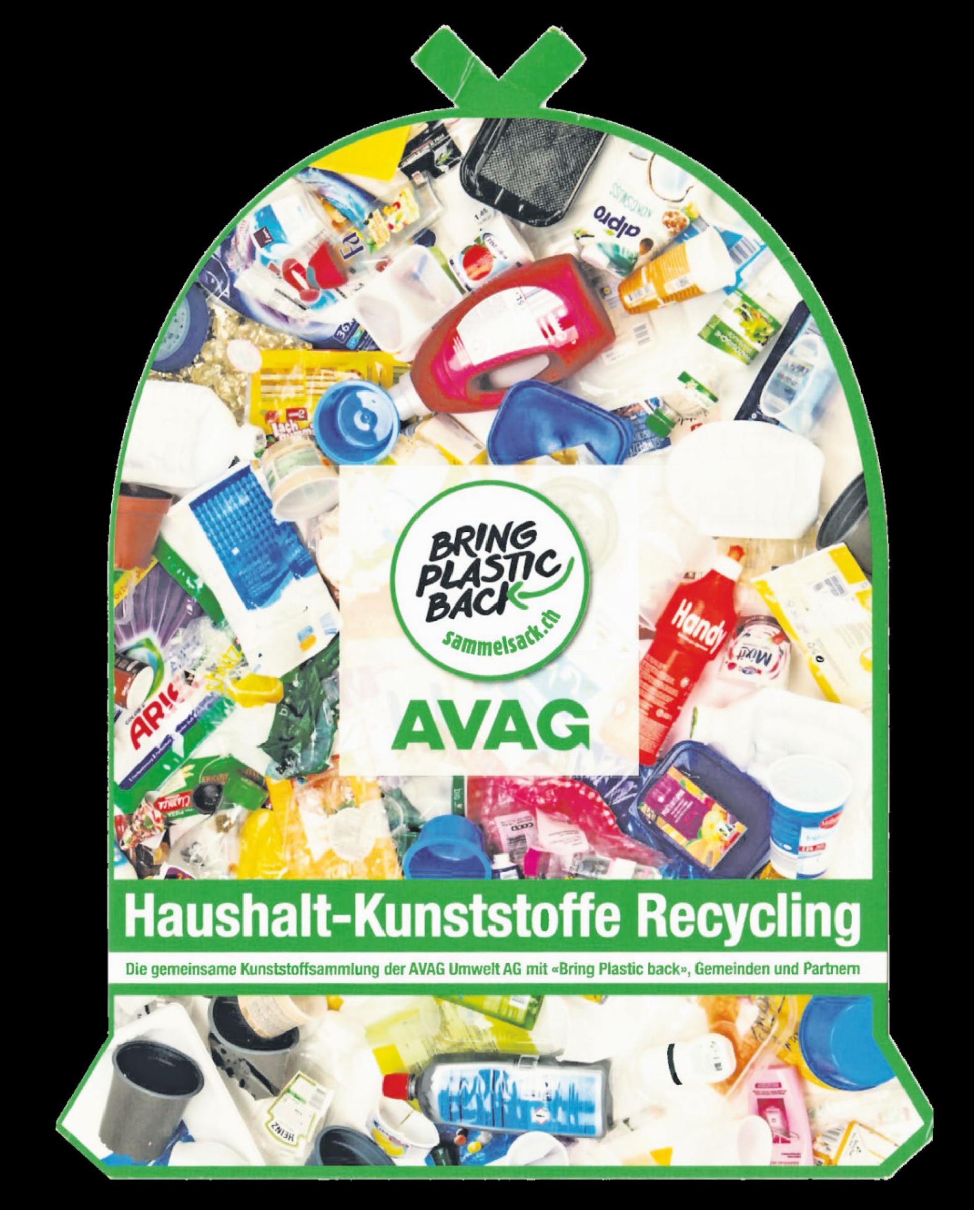 Ein solcher Flyer mit allen wichtigen Informationen zum Kunststoffrecycling findet sich in diesen Tagen in den Frutiger Briefkästen. BILD: ZVG