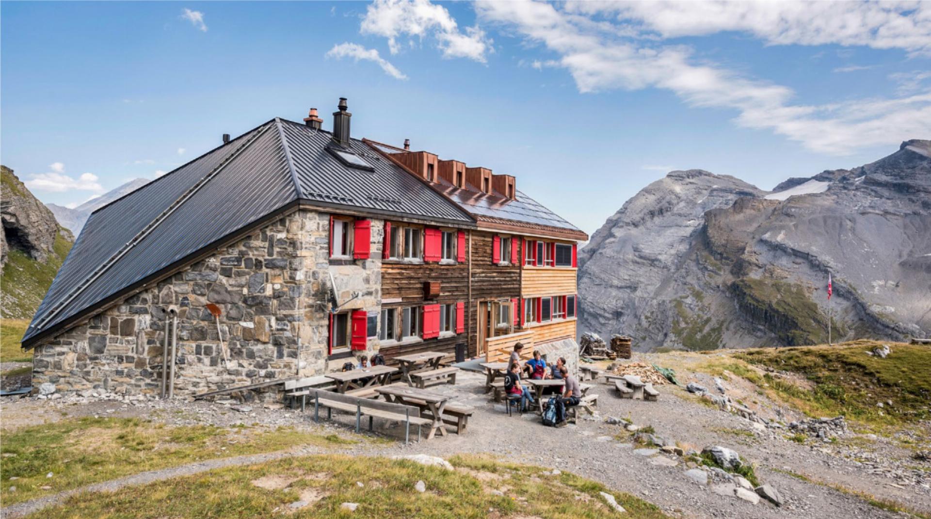 Keine andere SAC-Hütte in der Schweiz hatte so viele Übernachtungsgäste wie die Lämmerenhütte. BILD: ZVG / DAVIDSCHWEIZER.CH