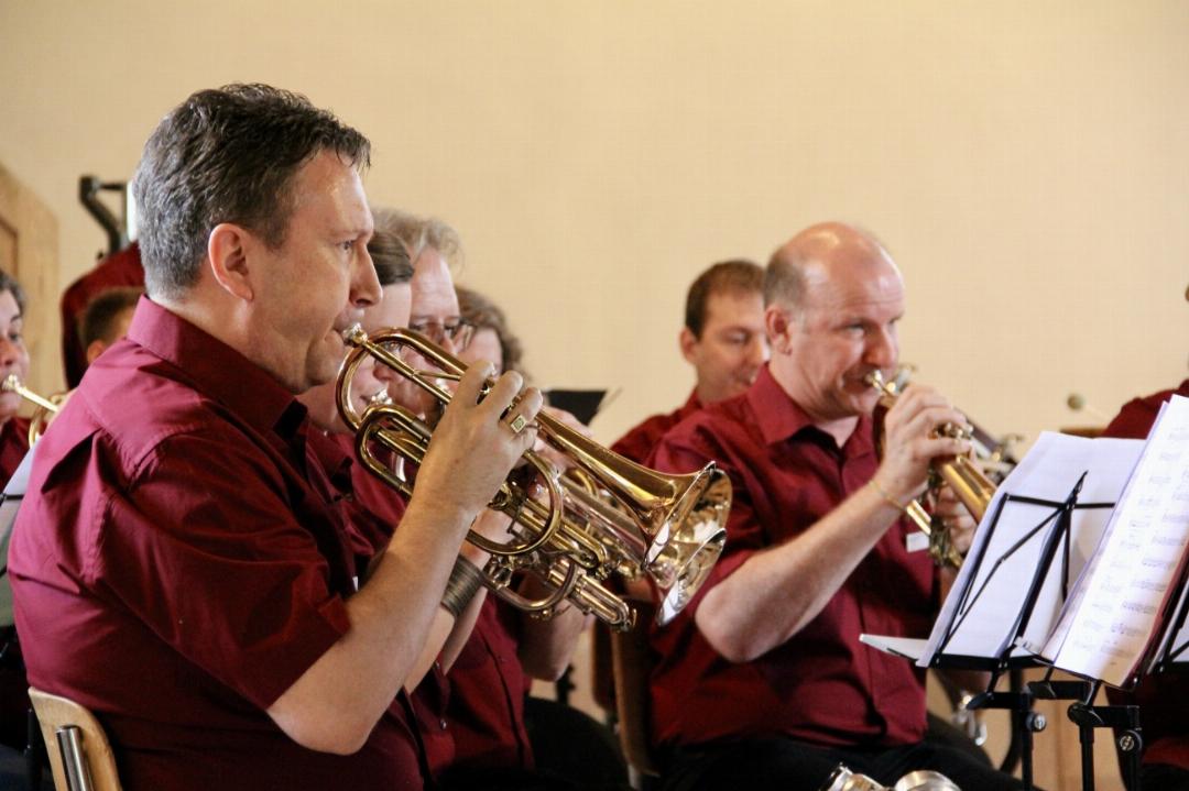 Die Brass Band Frutigen. Bild: Mark Pollmeier