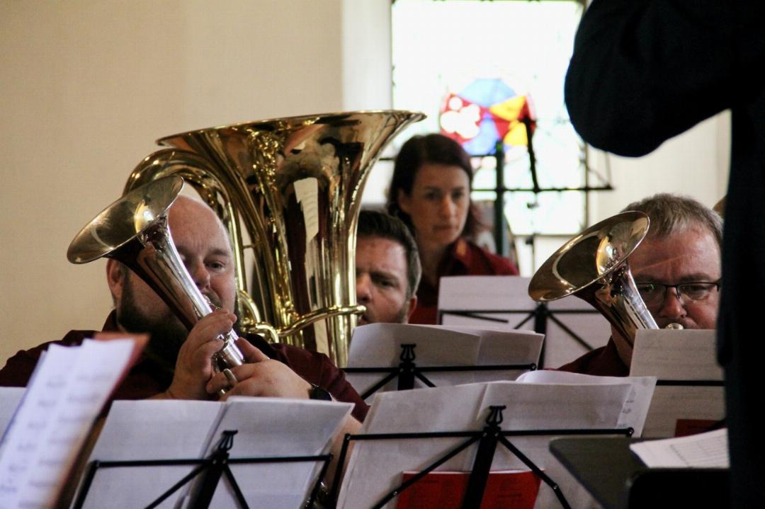 Die Brass Band Frutigen. Bild: Mark Pollmeier