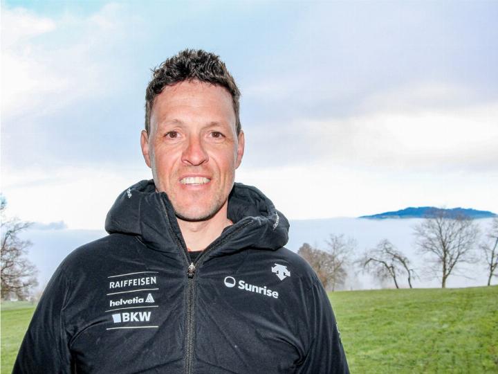 Seit drei Jahren ist Cristian Locher Mitglied im Trainerteam der Speed-Frauen. BILD: KATHARINA WITTWER