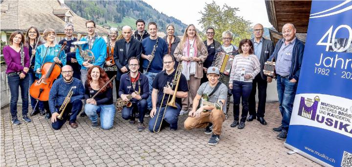 Für die regionale Musikschule bricht die zweite Hälfte des Jubiläumsjahrs an. BILD: ZVG