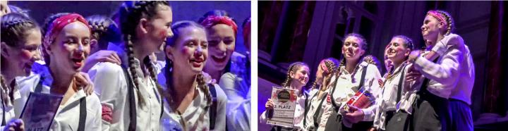 Schon beim Berner School Dance Award hatten sie abgeräumt, im Final in Basel setzten «3703» noch einen drauf und landeten erneut auf dem Podest. SCREENSHOTS: LIVE-ÜBERTRAGUNG VIA VIMEO.COM