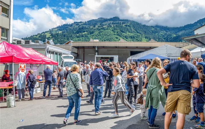 Auf dem Wandfluh-Areal herrschte am Samstag reger Betrieb. BILD: ZVG WANDFLUH AG