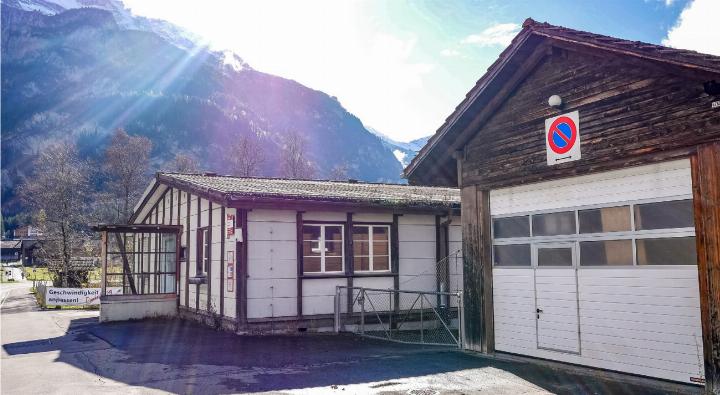 Die Unterkunft für unbegleitete minderjährige Flüchtlinge in Kandersteg wird vorderhand nicht aktiviert und bleibt Reserve des Kantons. BILD: HANS RUDOLF SCHNEIDER