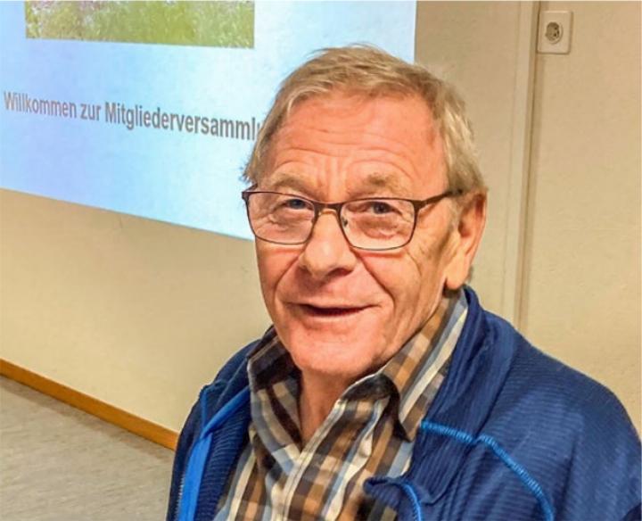 Präsident Albert Künzi BILD: ZVG