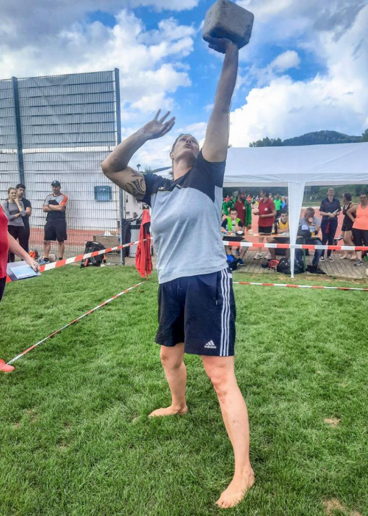 Franziska Ruch setzte sich in der Kategorie Frauen 10 kg durch. BILD: ZVG