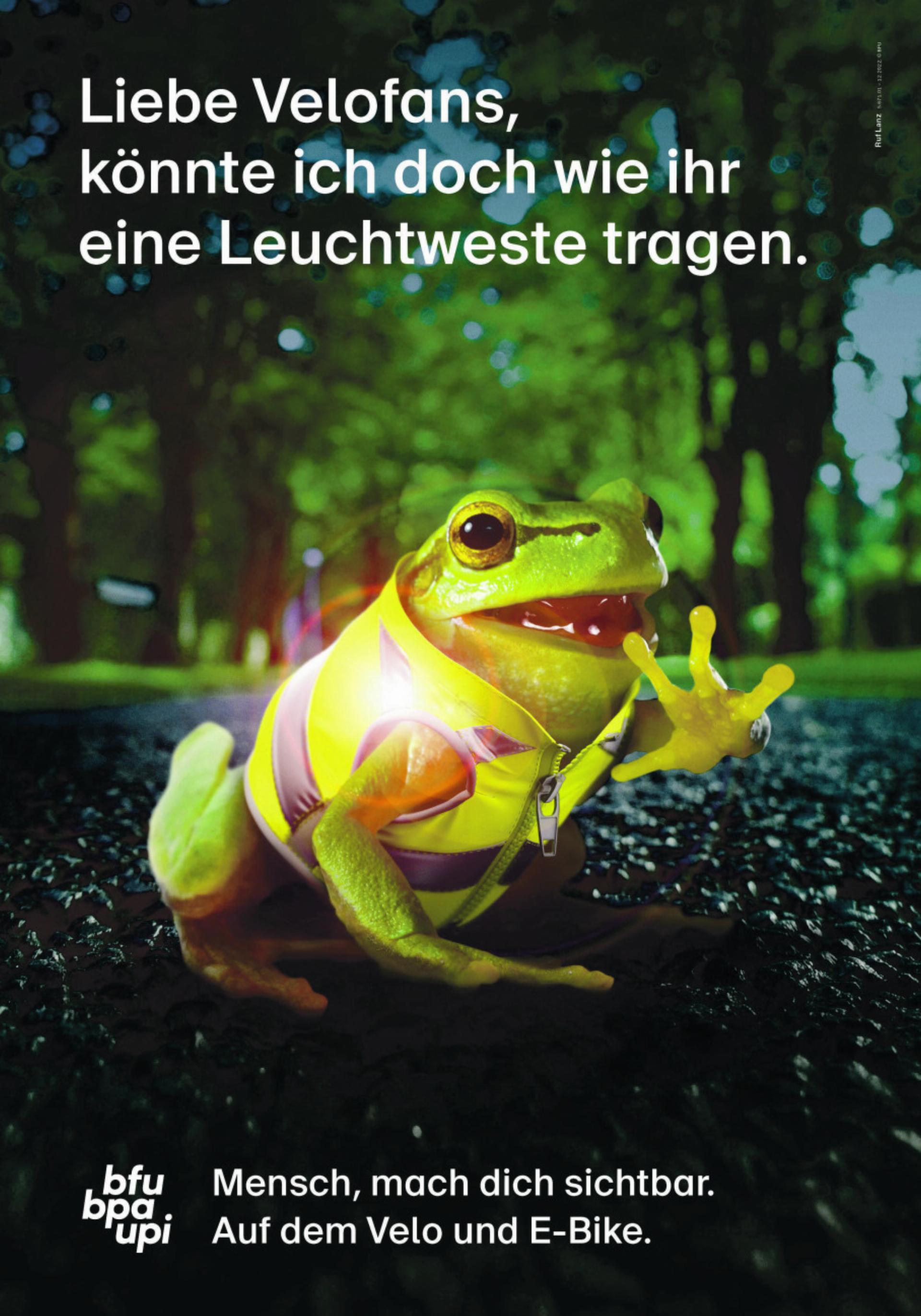 Sichtbarkeit bedeutet Sicherheit – auch am Tag. Foto: zVg