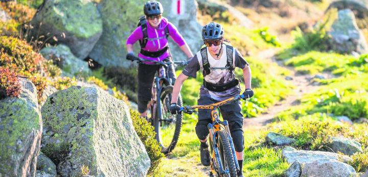 Die Unfälle bei Mountainbike-Fahrerinnen und -Fahrern sind stark gestiegen. Foto: zVg