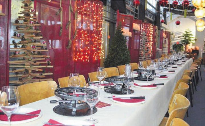 Festliches Ambiente im Glashaus. Foto: zVg