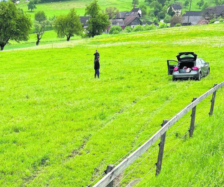 Am letzten Samstag verunfallt. Foto: zVg