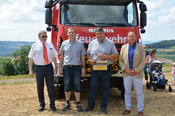 Einweihung Feuerwehrfahrzeuge