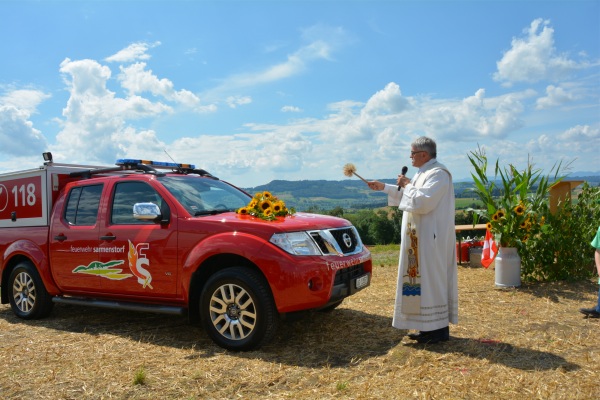 Einweihung Feuerwehrfahrzeuge