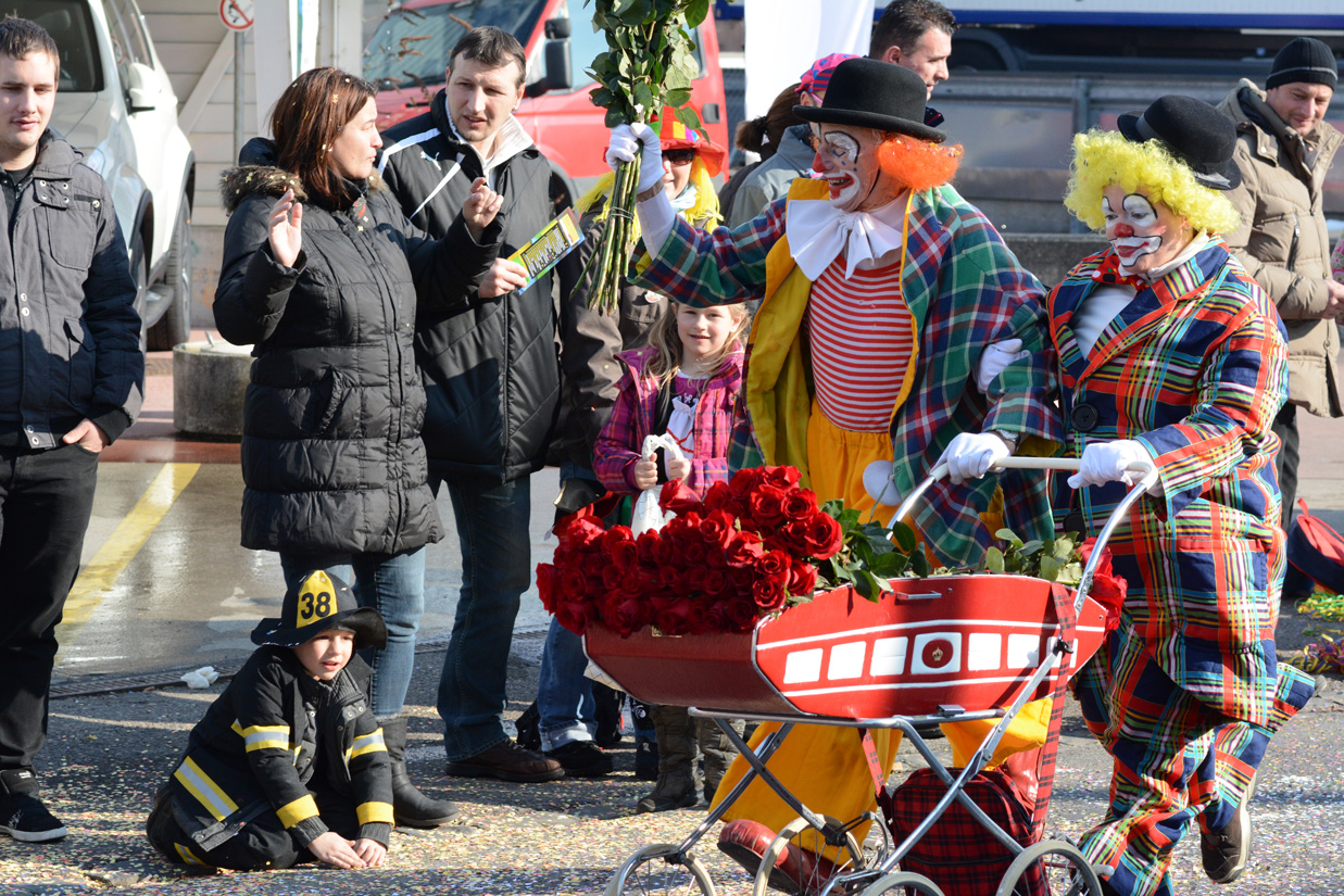 Fasnachtsumzug in Muri 2015