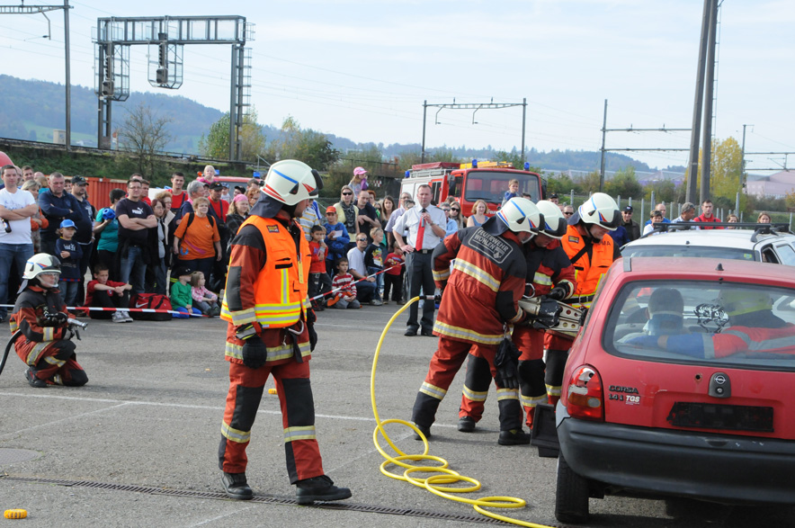 Feuerwehr Wohlen feiert 50 Jahre Stützpunkt