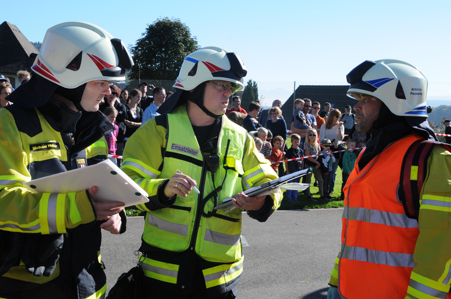Feuerwehrübung in Dottikon