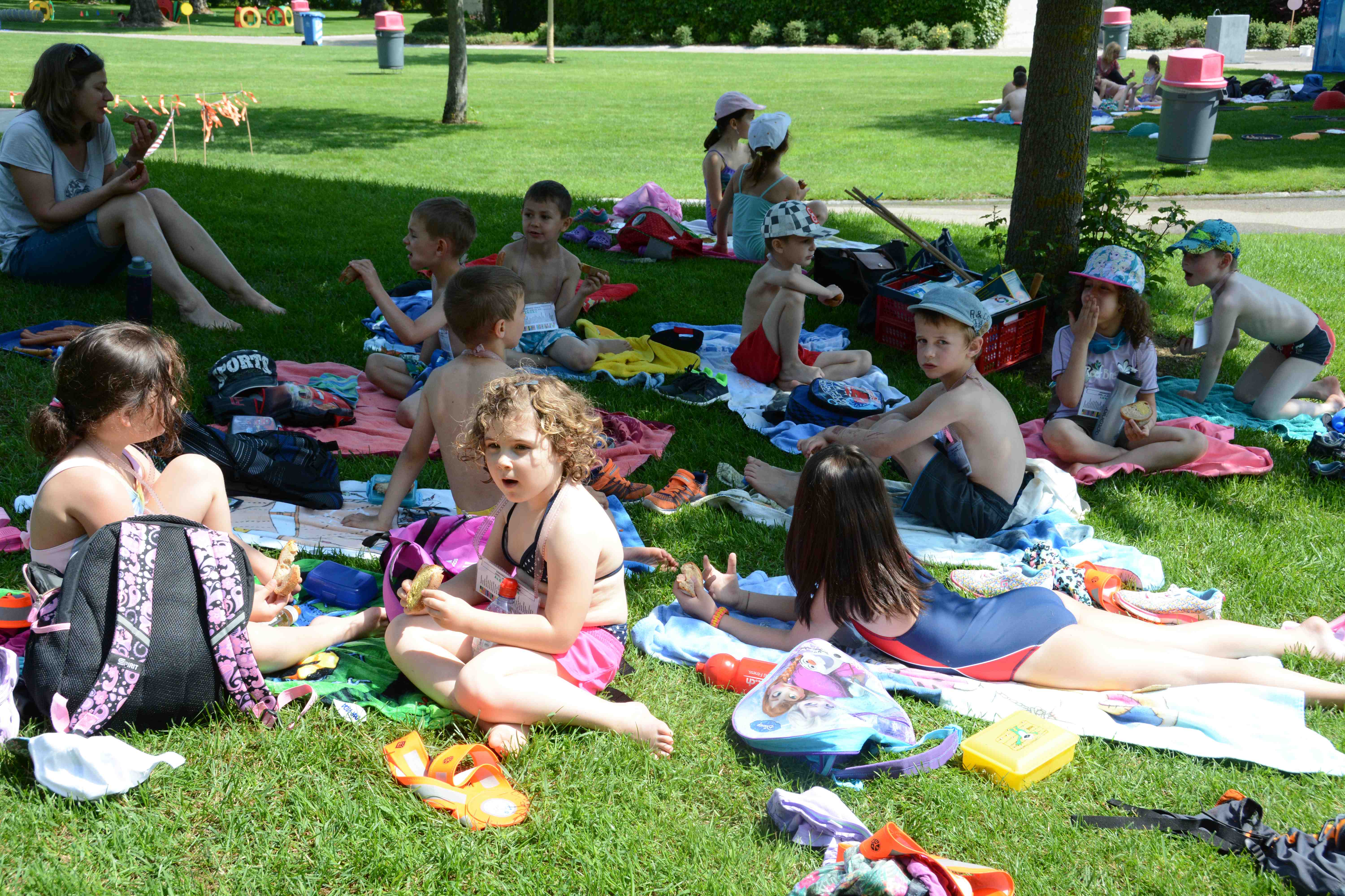 Spiel- und Sporttag Kindergarten Wohlen