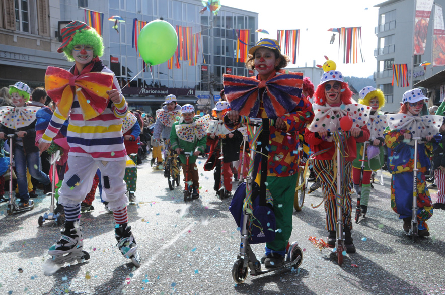 Kinderumzug der Schule Wohlen 2014