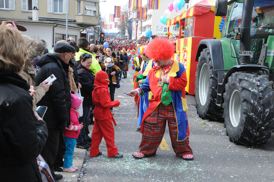 Kinderumzug der Schule Wohlen 2014