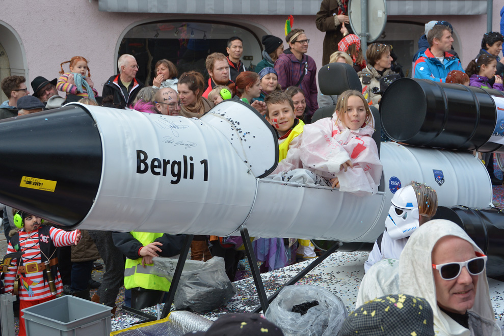 Fasnachtsumzug Bremgarten 2017