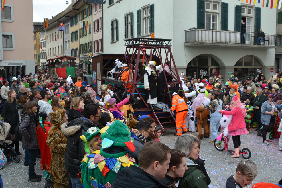 Fasnachtsumzug Bremgarten 2017