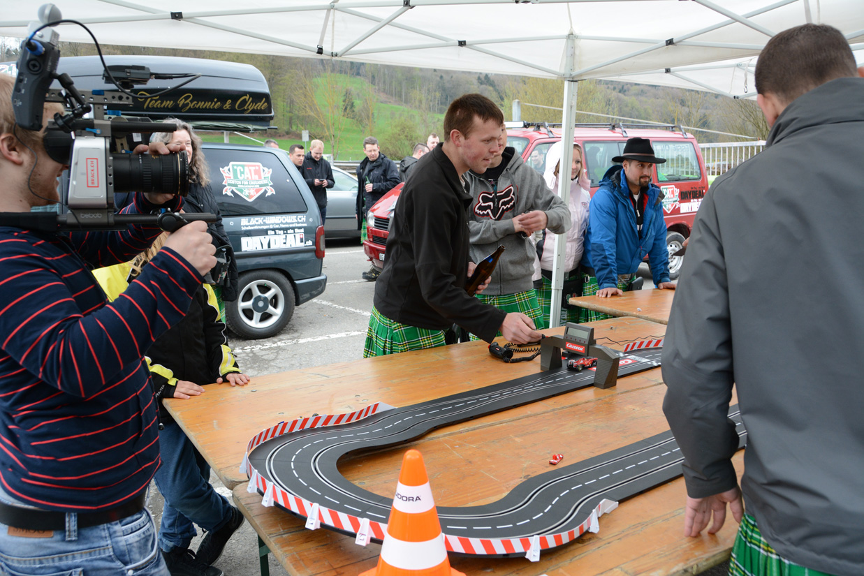 Start zur CAT Crazy Adventure Trophy