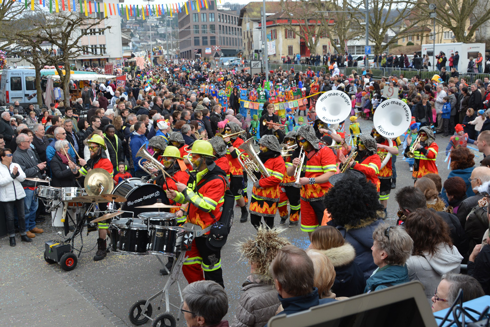 Fasnachtsumzug Bremgarten 2017