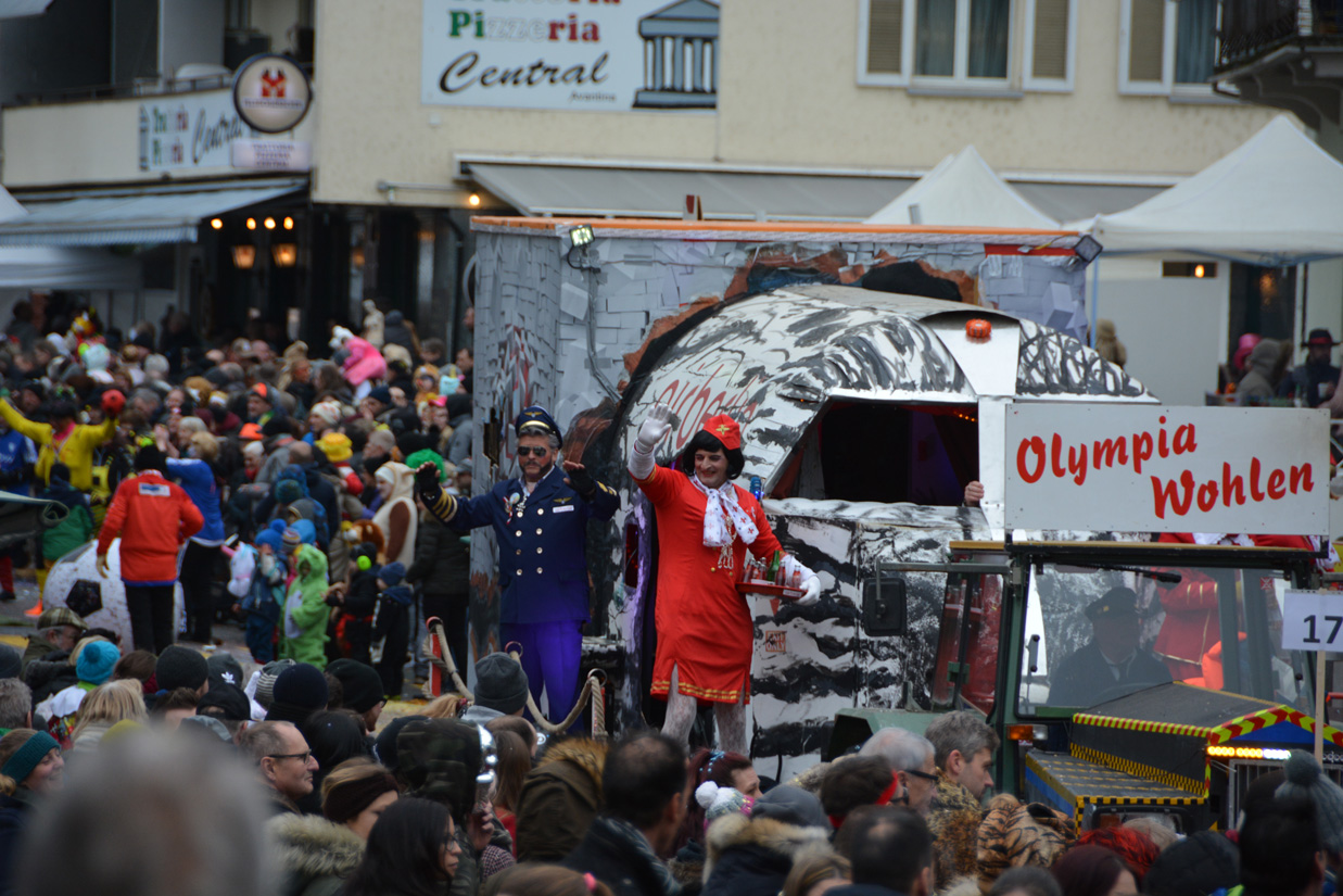 Fasnachtsumzug Wohlen 2018