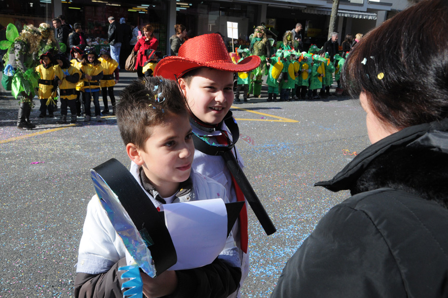Kinderumzug der Schule Wohlen 2014