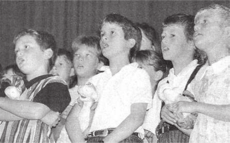 Der Kinderchor Primavera tauft seine erste CD. Bild: Archiv