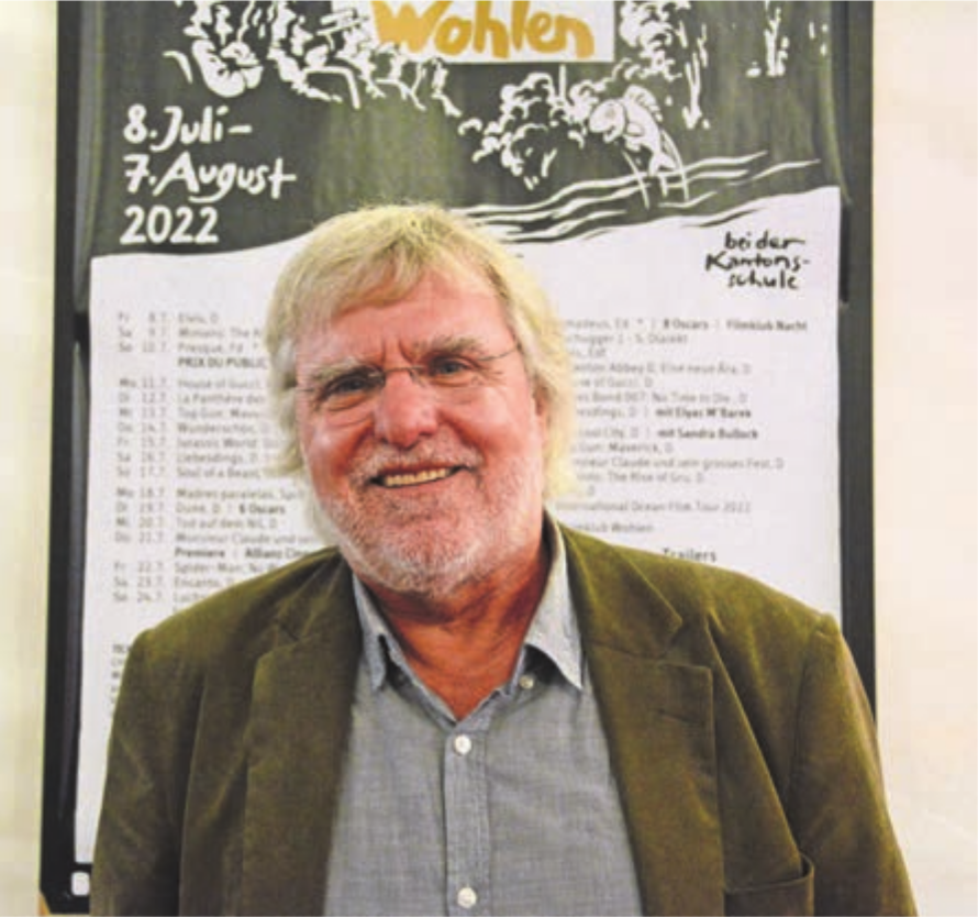 Regisseur Markus Köbeli war persönlich in Wohlen zu Gast und erzählte, wie der Film entstanden ist. Bild: Chregi Hansen - Das Bild wird blockiert. – Möglicherweise durch einen aktiven Adblocker.