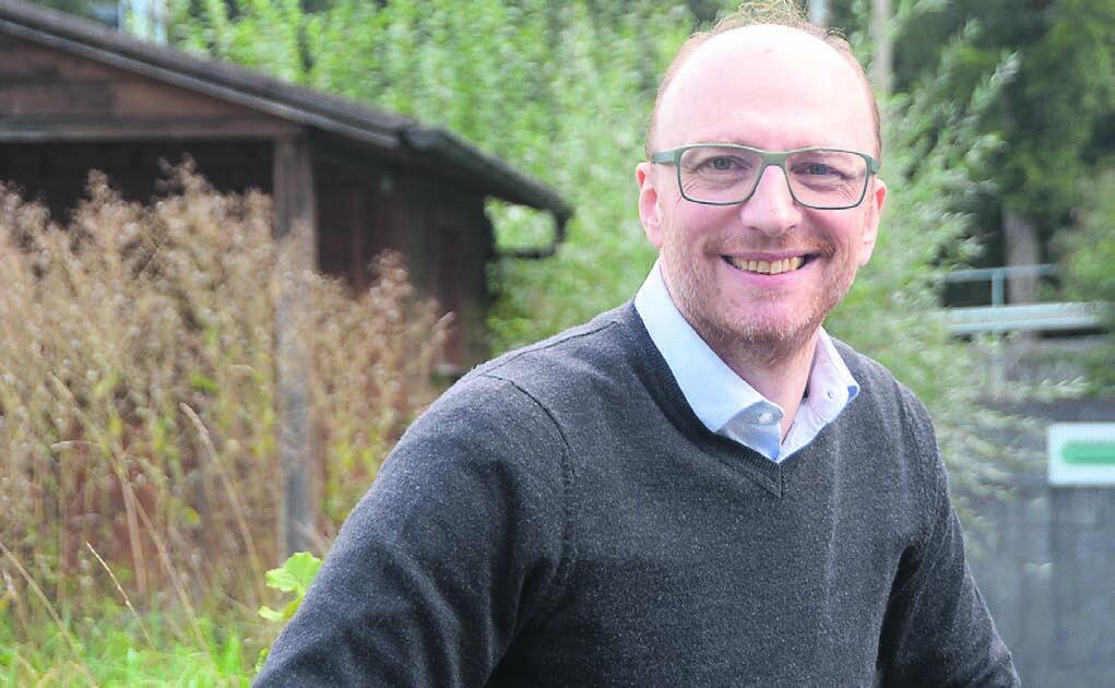 «Mehr Freiamt». Unter diesem Slogan stellt sich der Merenschwander Daniel Käppeli zur Wahl. Bild: Annemarie Keusch