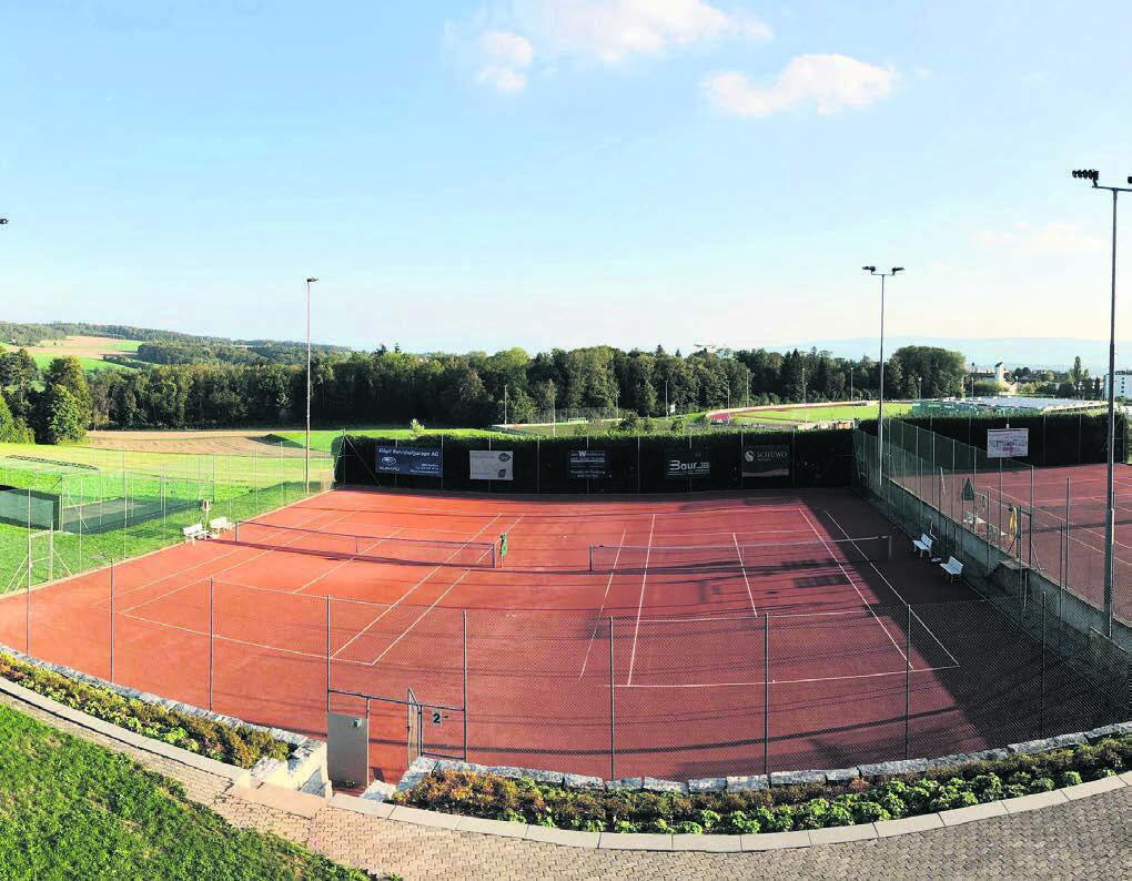 Die Plätze des Tennisclubs Mutschellen sollen erweitert werden. Doch wer beteiligt sich mit wie viel? Bild: Archiv