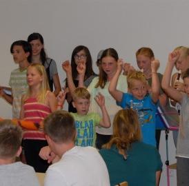 Letzte Feier der Schule Geltwil