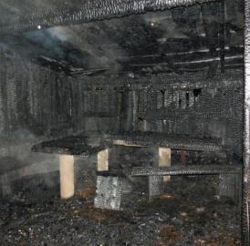 Sarmenstorf: Brand in der Felberhütte
