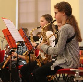 Konzert der Jugendmusik Muri