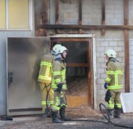 Auw: Brand in Schreinerei