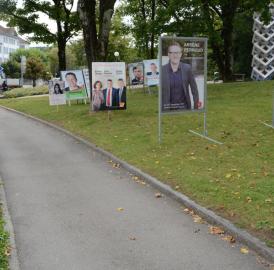 Wahlkampf in Wohlen