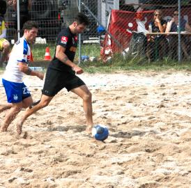 Beachsoccer: Shots im Halbfinal