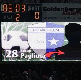 Fussball: Kilian Pagliuca wird ein- und wieder ausgewechselt