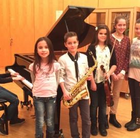Erfolgreiche Musikschüler