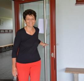 Claudia Hoffmann nimmt den Hut